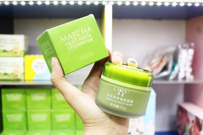 [HCM]Mặt nạ trà xanh Matcha Mud Mask Laikou