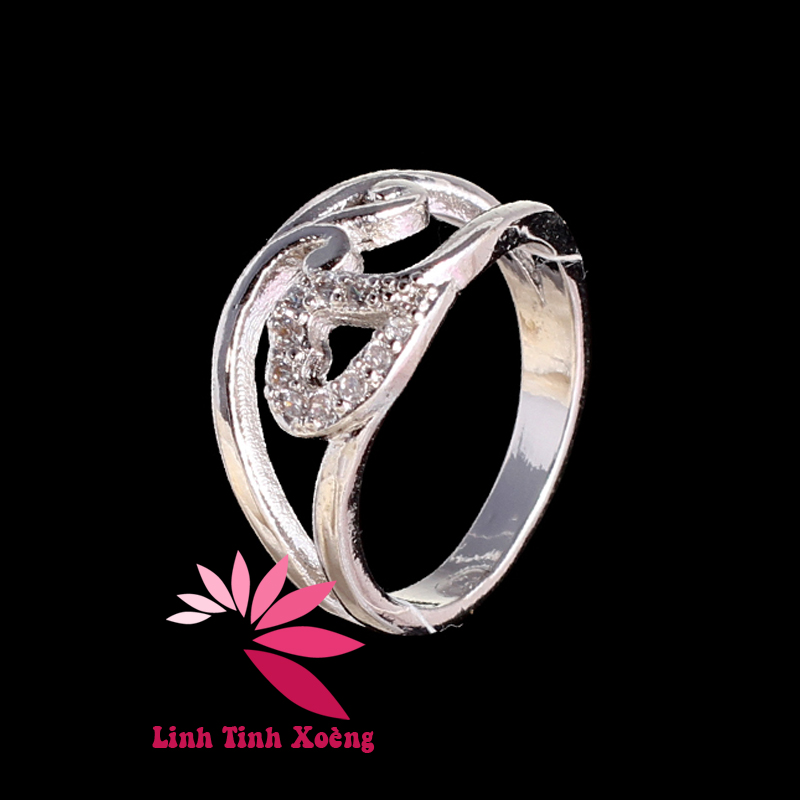 Nhẫn mạ Bạc cao cấp November Love MKM11