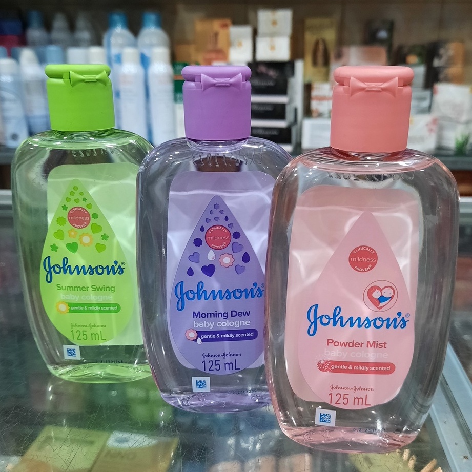 Nước hoa Johnsons baby 125ml màu hồng