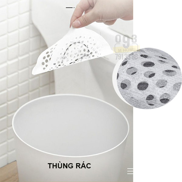 Combo 30 Miếng Dán Chặn Rác Nhà Bếp Nhà Vệ Sinh Túi Lọc Rác Thoát Nước Bồn Rửa Chén