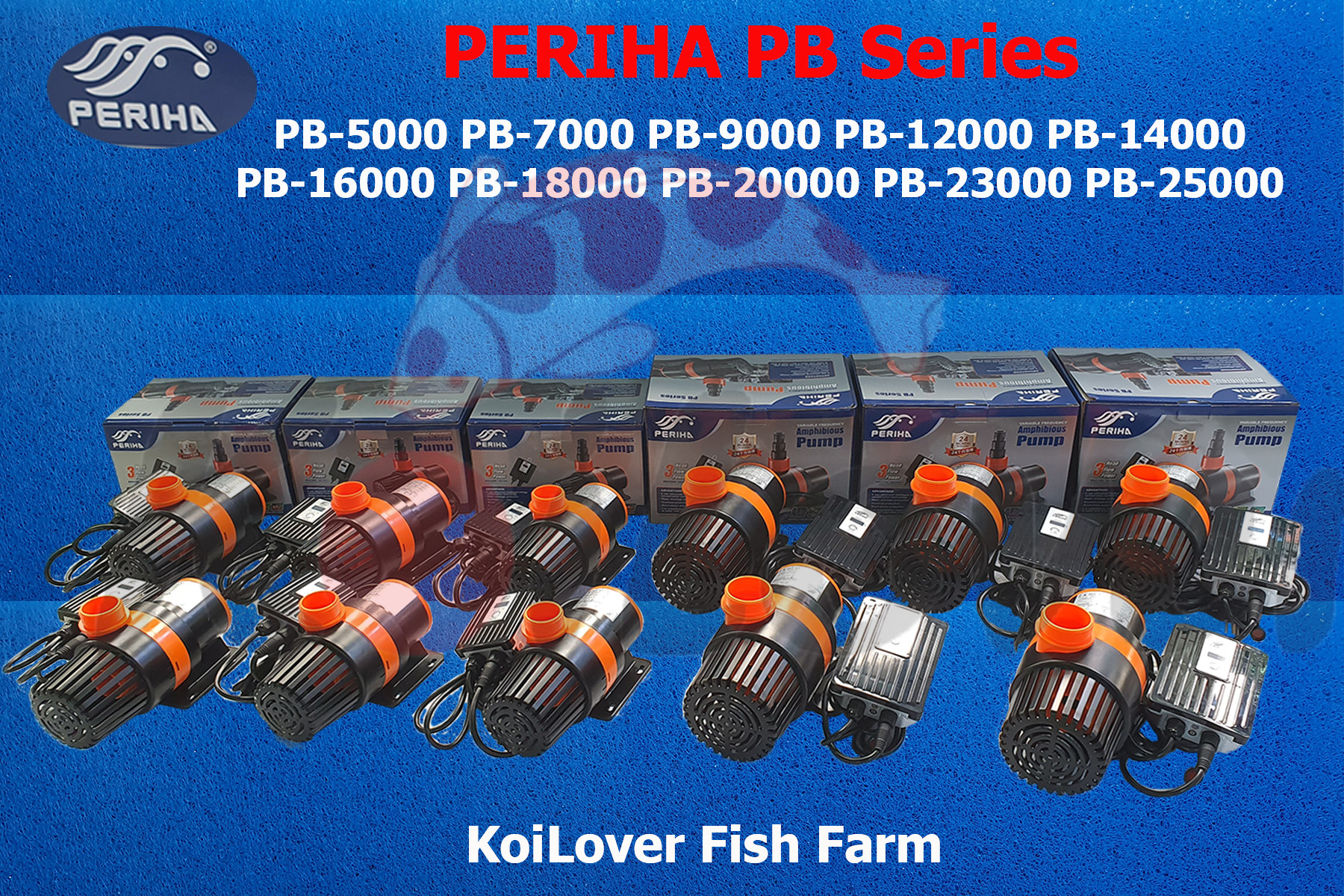 Máy bơm chìm PERIHA PB Series (bơm đẩy) 5000 - 14000