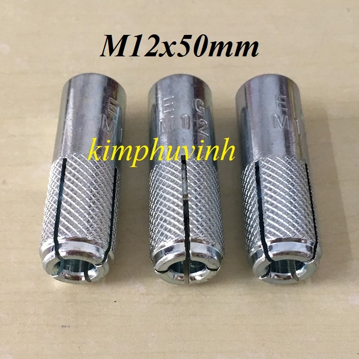 HỘP 5 con - M12X50mm TẮC KÊ NỞ - TẮC KÊ NỞ 12 li