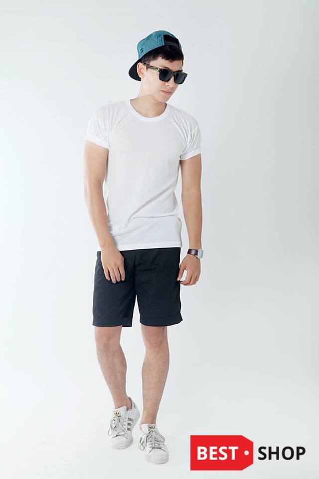 [HCM]Áo Thun Nam 100% Cotton Mặc Nhà Thoáng Mát