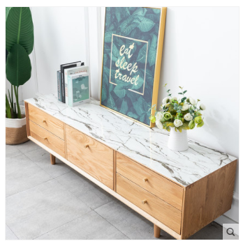 Khăn trải bàn pvc cẩm thạch trắng