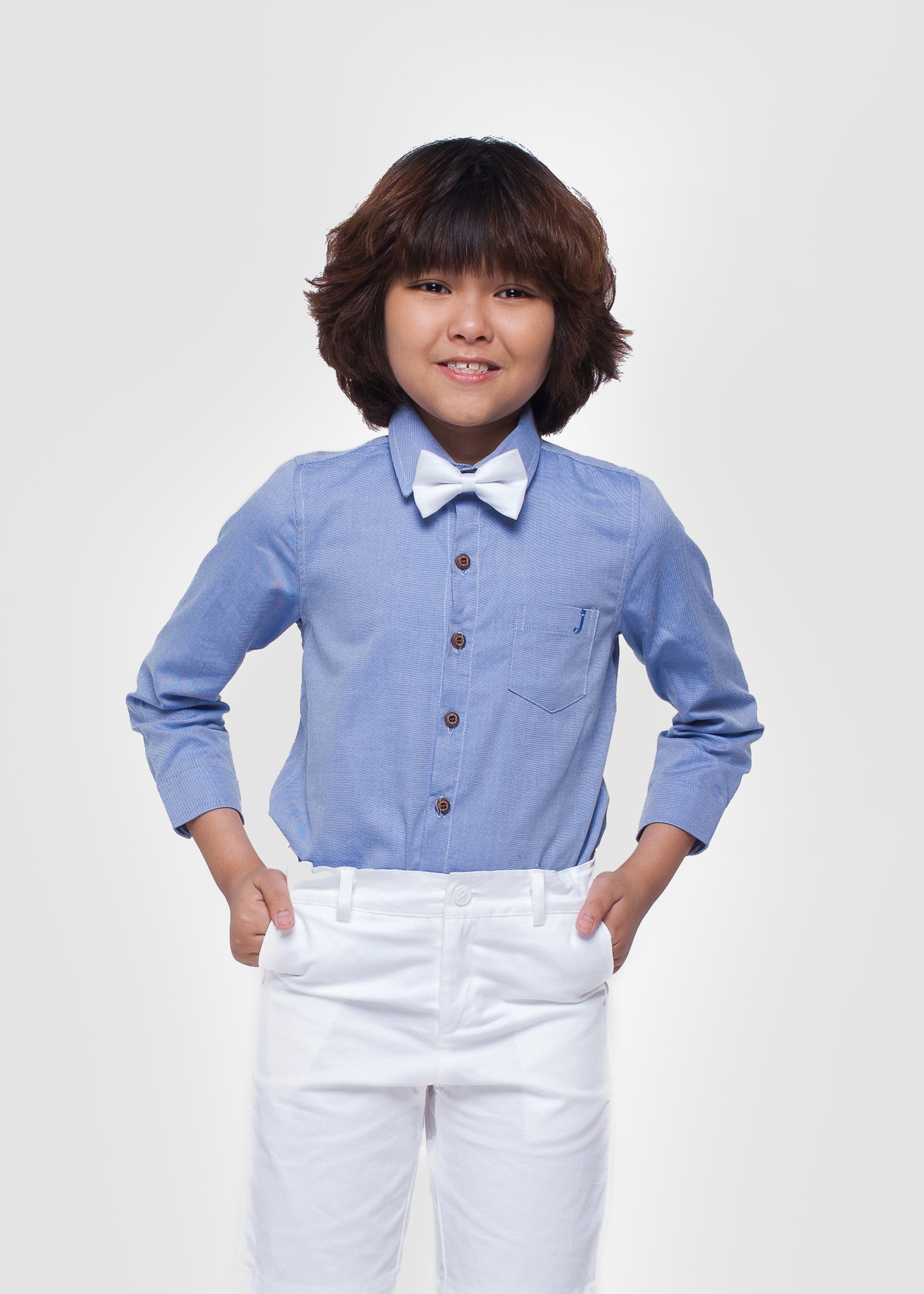 Nơ đeo cổ cực đẹp cho bé trai- Jadiny