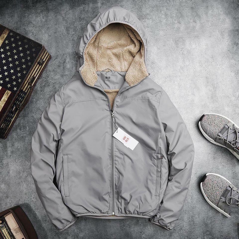 Áo khoác gió lót lông siêu ấm - clitus fashion