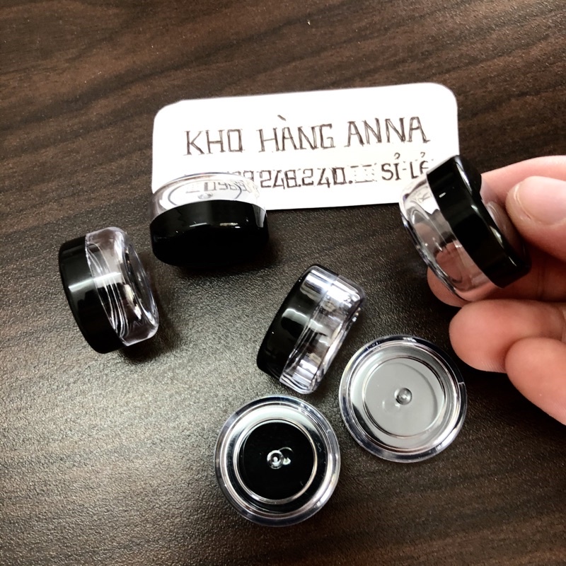 Hủ Kiếng trong suốt đựng mẫu thử spa- Lọ hủ nhựa nhỏ 30ml/ 50ml/ 20ml/ 10ml/ 5ml chiết Mỹ phẩm, đựng kem