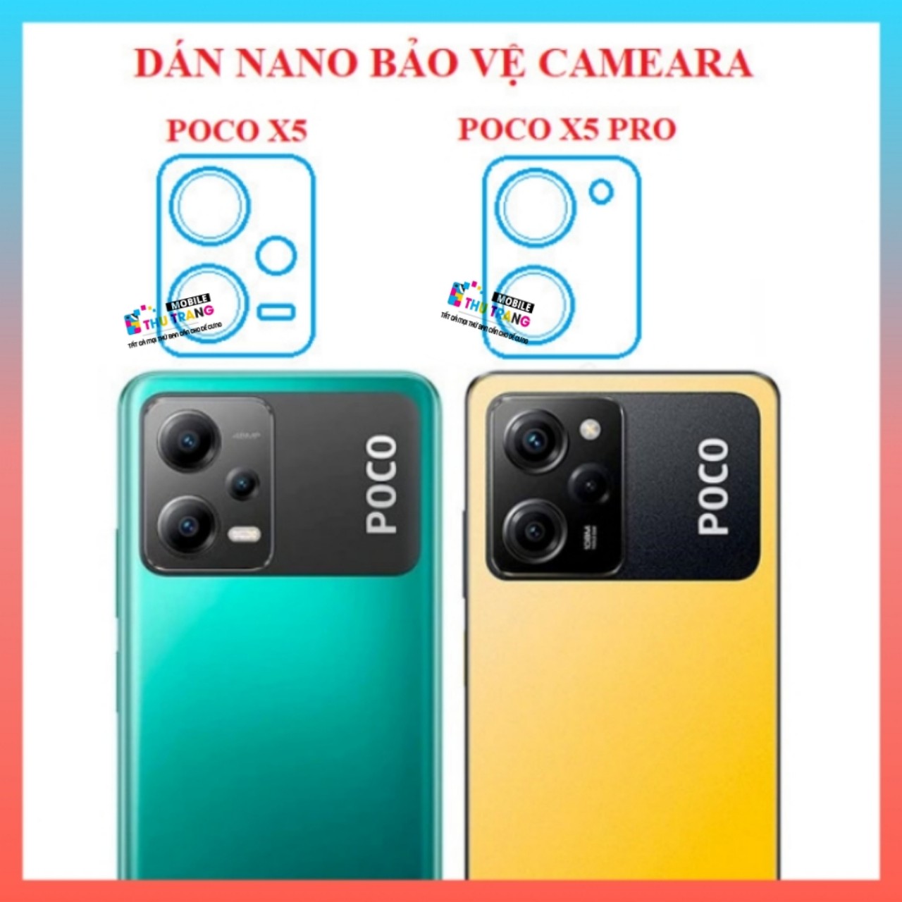 Dán bảo vệ camera poco x3 fnc/ poco x3 pro poco x5 x5 pro chống trầy xước bụi bẩn