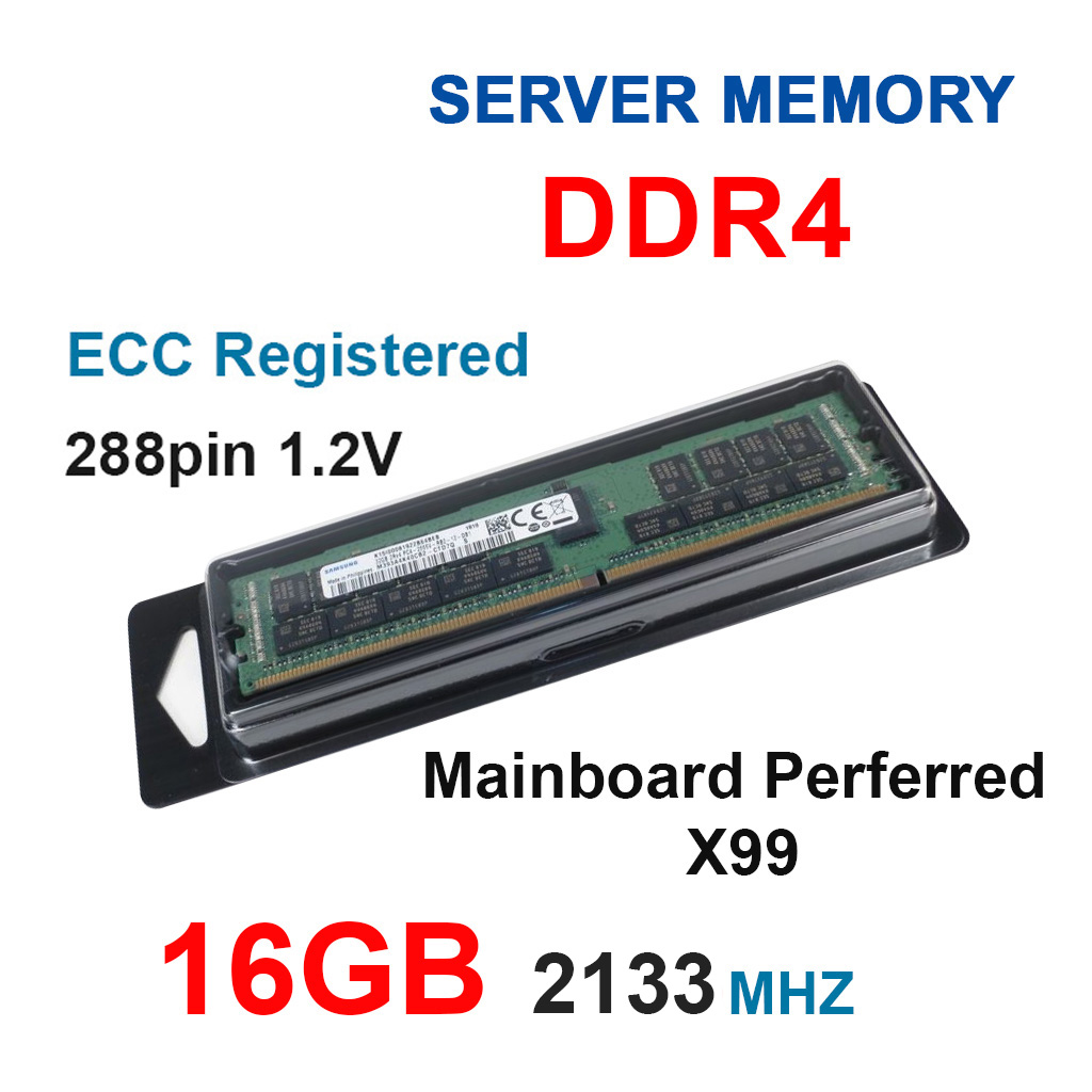 Ram Server DDR4 16GB/2133MHz Reg Ecc
