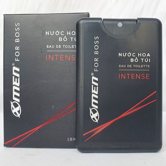 Nước hoa bỏ túi xmen for boss intense 18ml