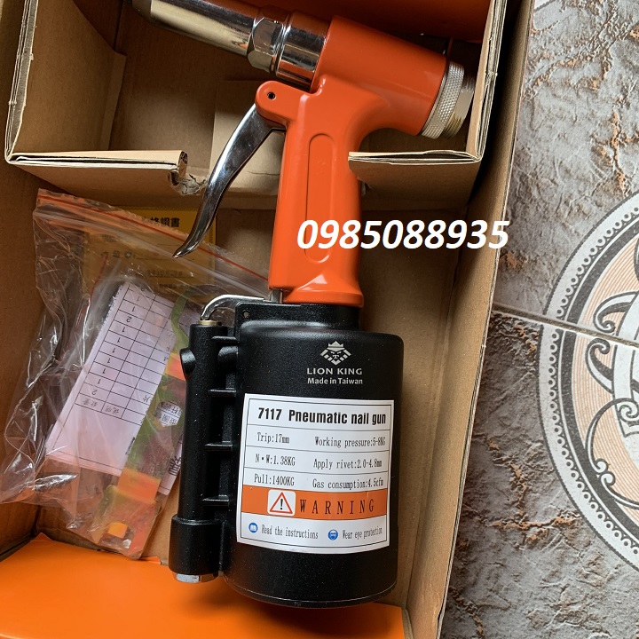 Máy rút đinh rive-tán dạng đứng bằng hơi - P70 - máy rút đinh tán