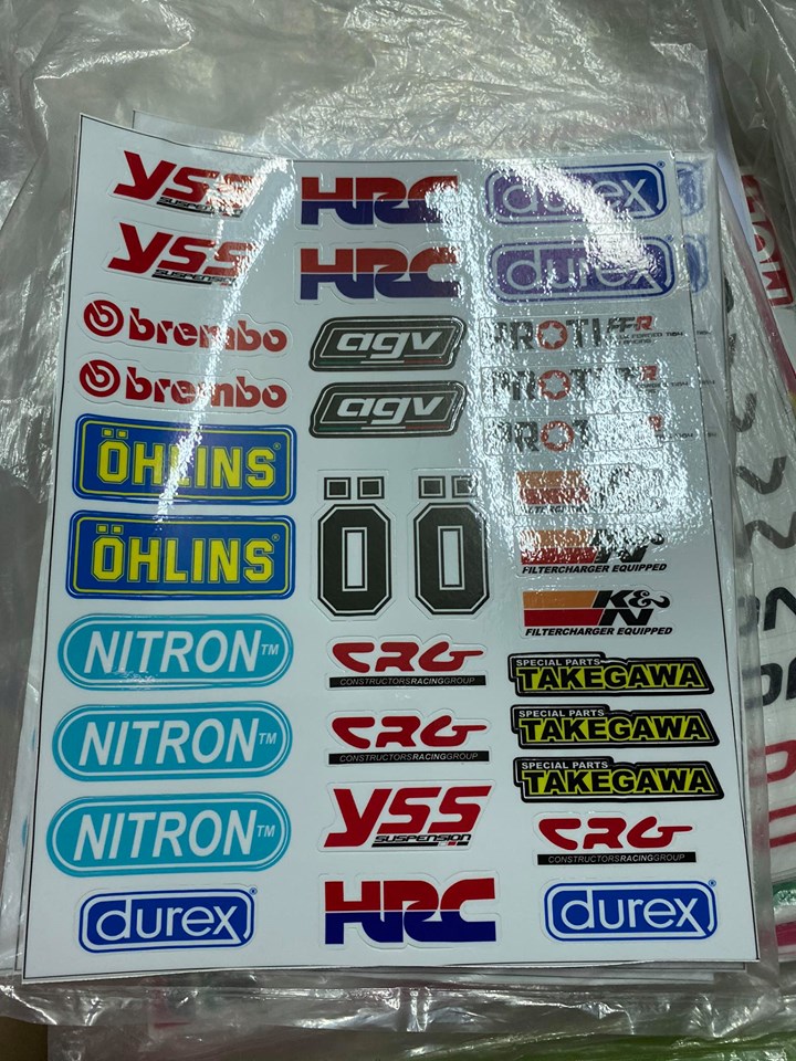 [HCM]TEM LOGO YSS HRC TRẮNG