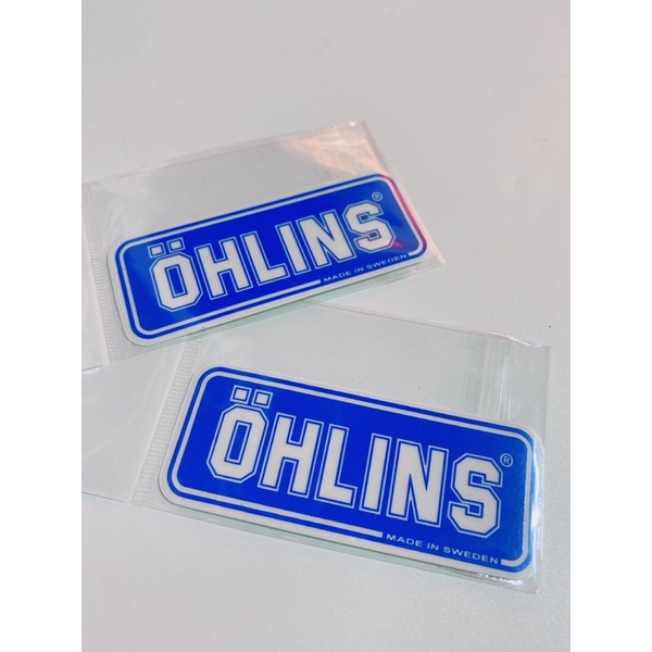 Tem Olin Ohlins xanh Thuỵ điển kéo lụa 1:1 hàng đẹp sắc nét