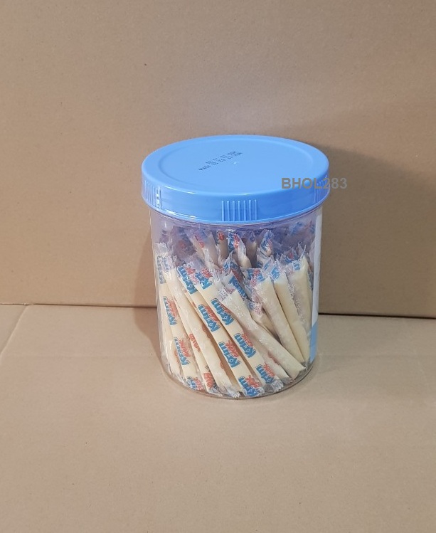 KẸO MỀM KRIM STIX VỊ SỮA l HŨ 100 QUE