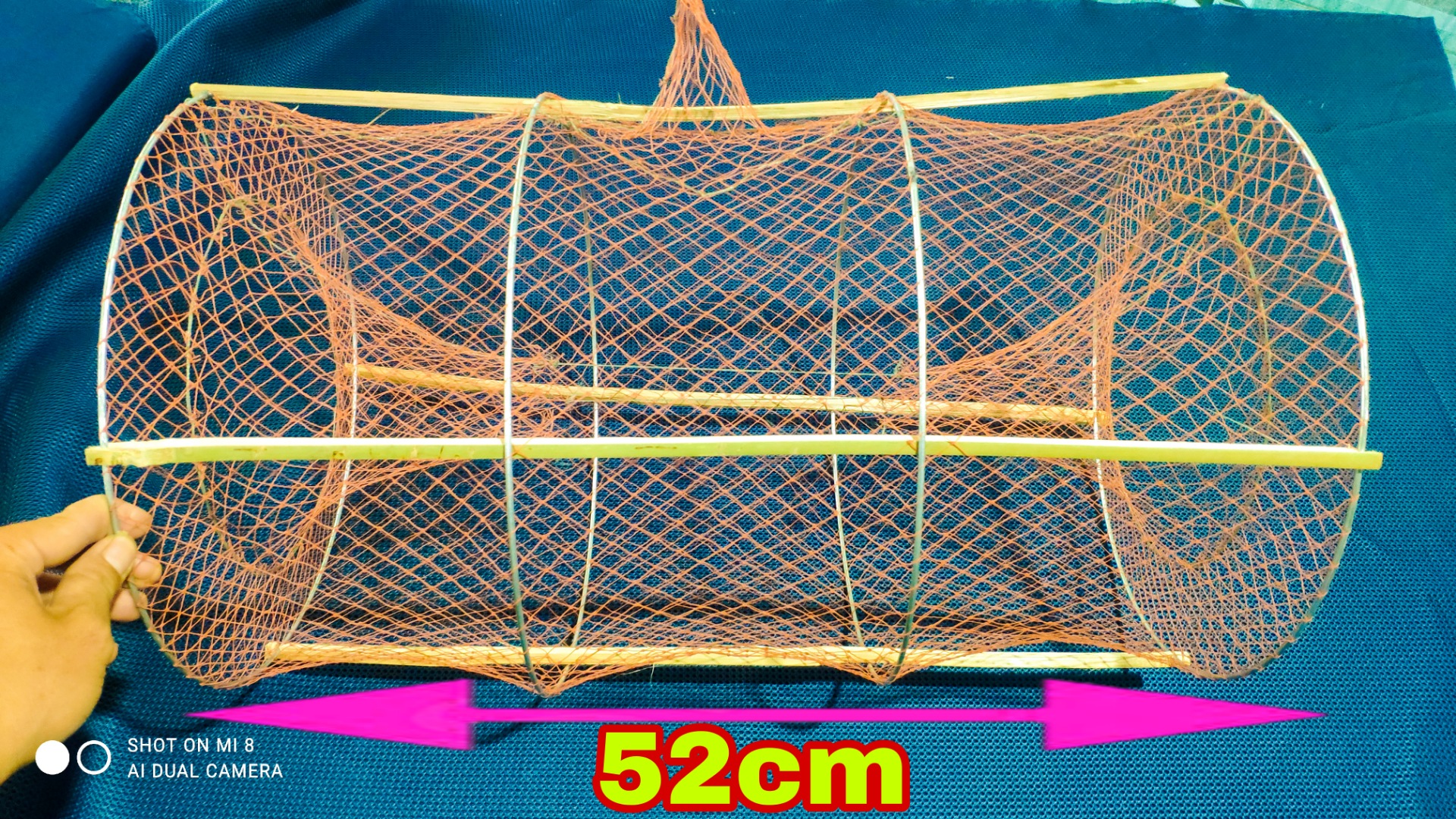 Extremely Effective Trap for Stingray, Perch, Tilapia, and Eel.