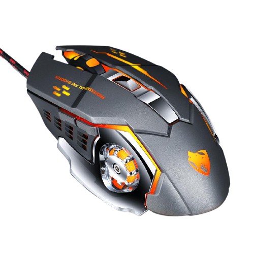 Chuột Gaming Dây 💎𝓕𝓡𝓔𝓔𝓢𝓗𝓘𝓟💎 Mouse Có Dây Gaming T-Wolf V6 (BH 12 Tháng) SPTECH COMPUTER