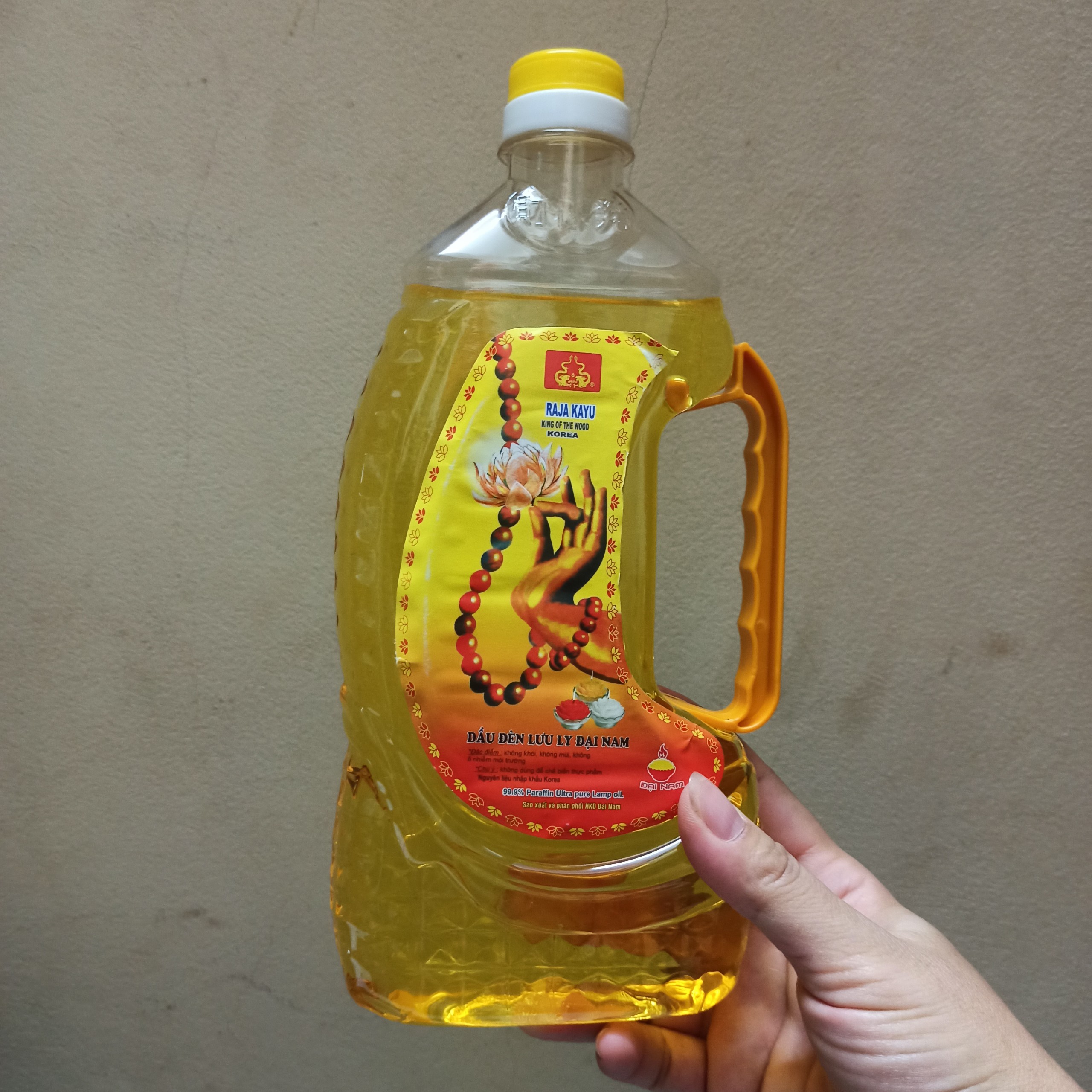 Dầu lưu ly đốt đèn không mùi sử dụng an toàn