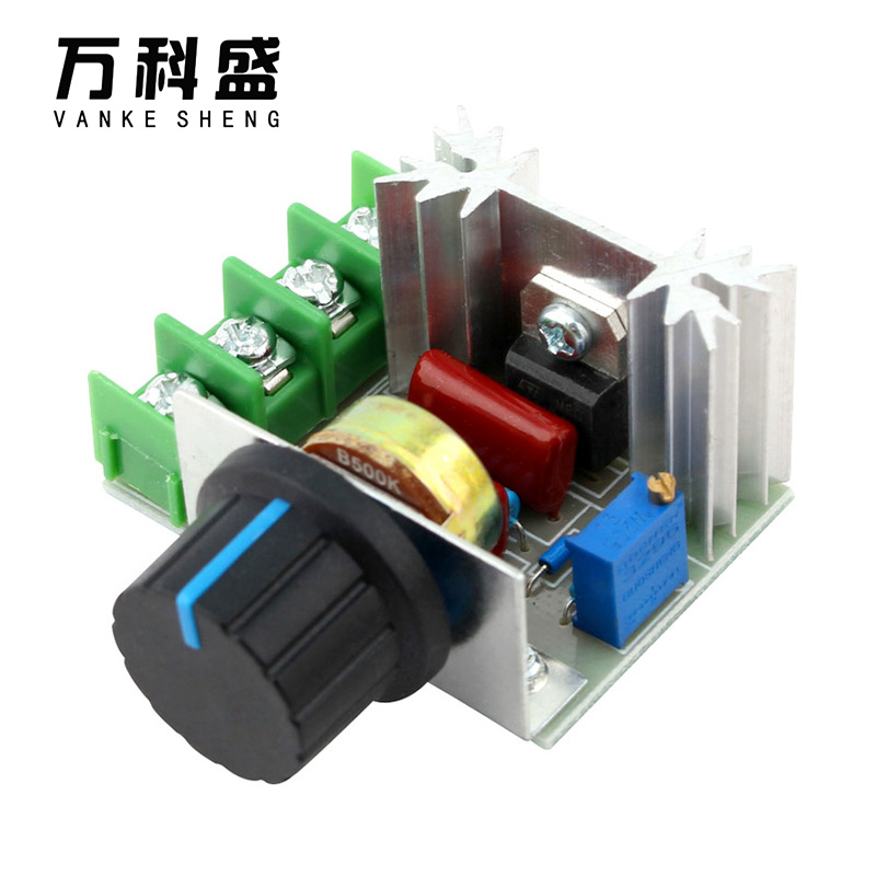 AC 220V 2000W SCR Voltage Regulator Dimming Dimmers Motor Speed Controller Thermostat Electronic Voltage Regulator Module
