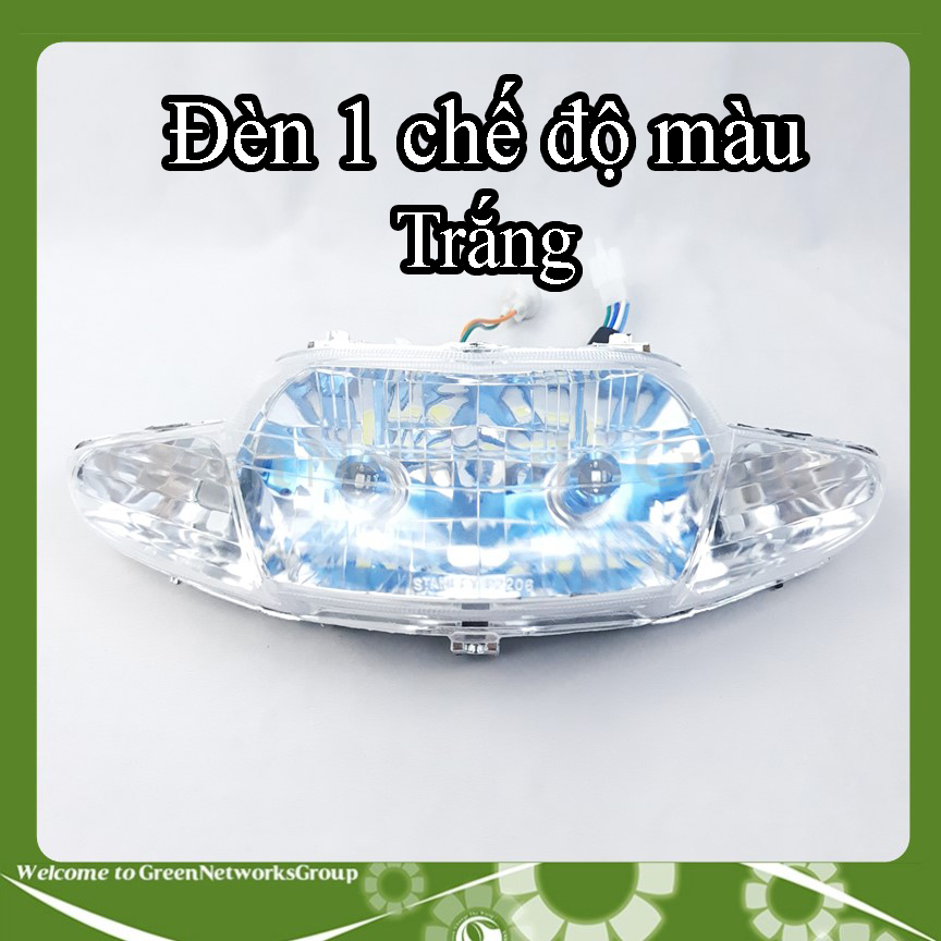 Đầu Đèn Wave 2002 gắn đèn LED H4 Greennetworks