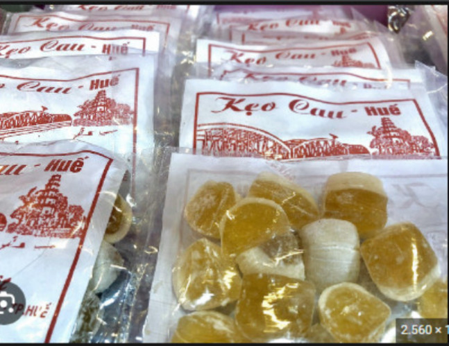 Kẹo cau Huế 100g - Đặc sản xứ Huế miền trung ăn một lần nhớ mãi huế mơ
