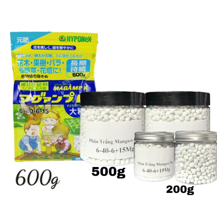 Phân tan chậm nhật bản magramp hyponex 6-40-6-15 chuyên cho hoa lan-