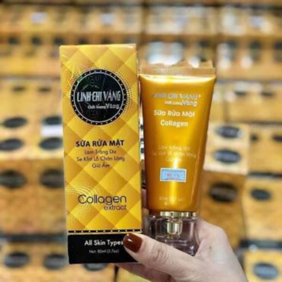 [HCM]SỮA RỬA MẶT LINH CHI VÀNG