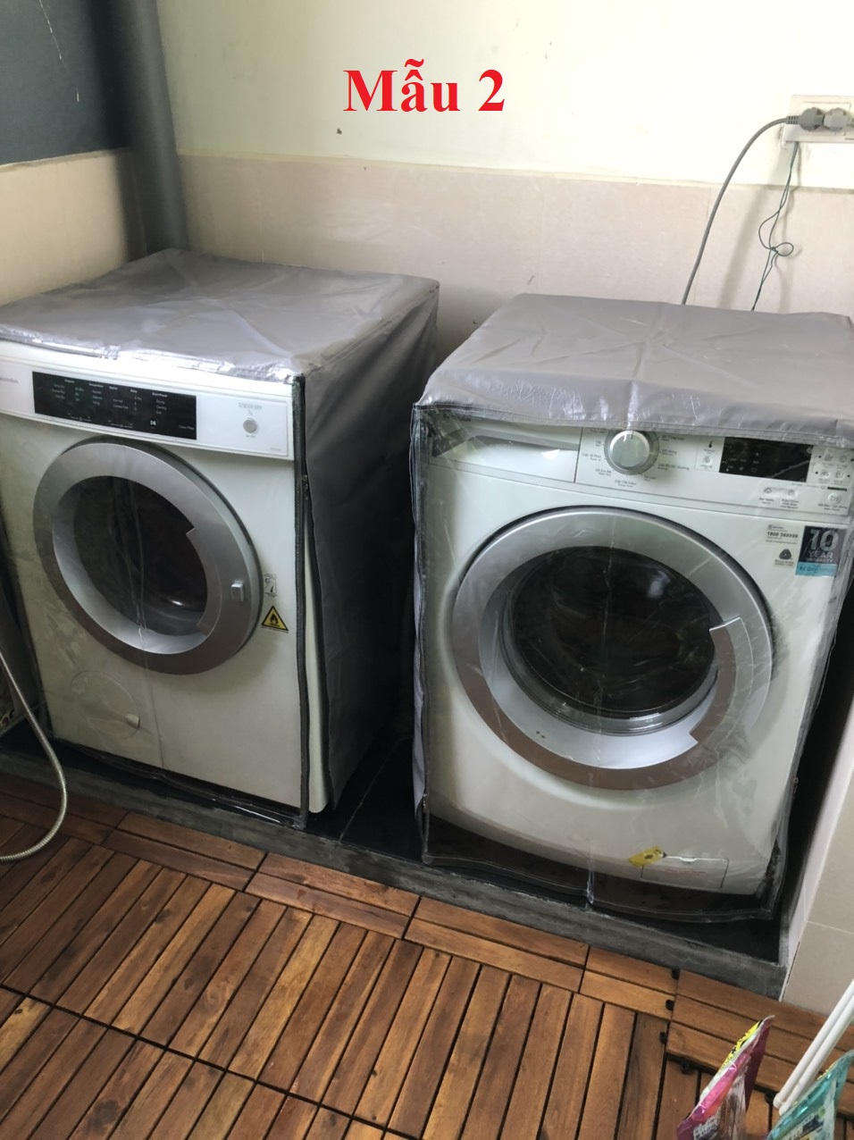 Áo Trùm, Vỏ Bọc Máy Giặt Samsung, Aqua , Candy ....