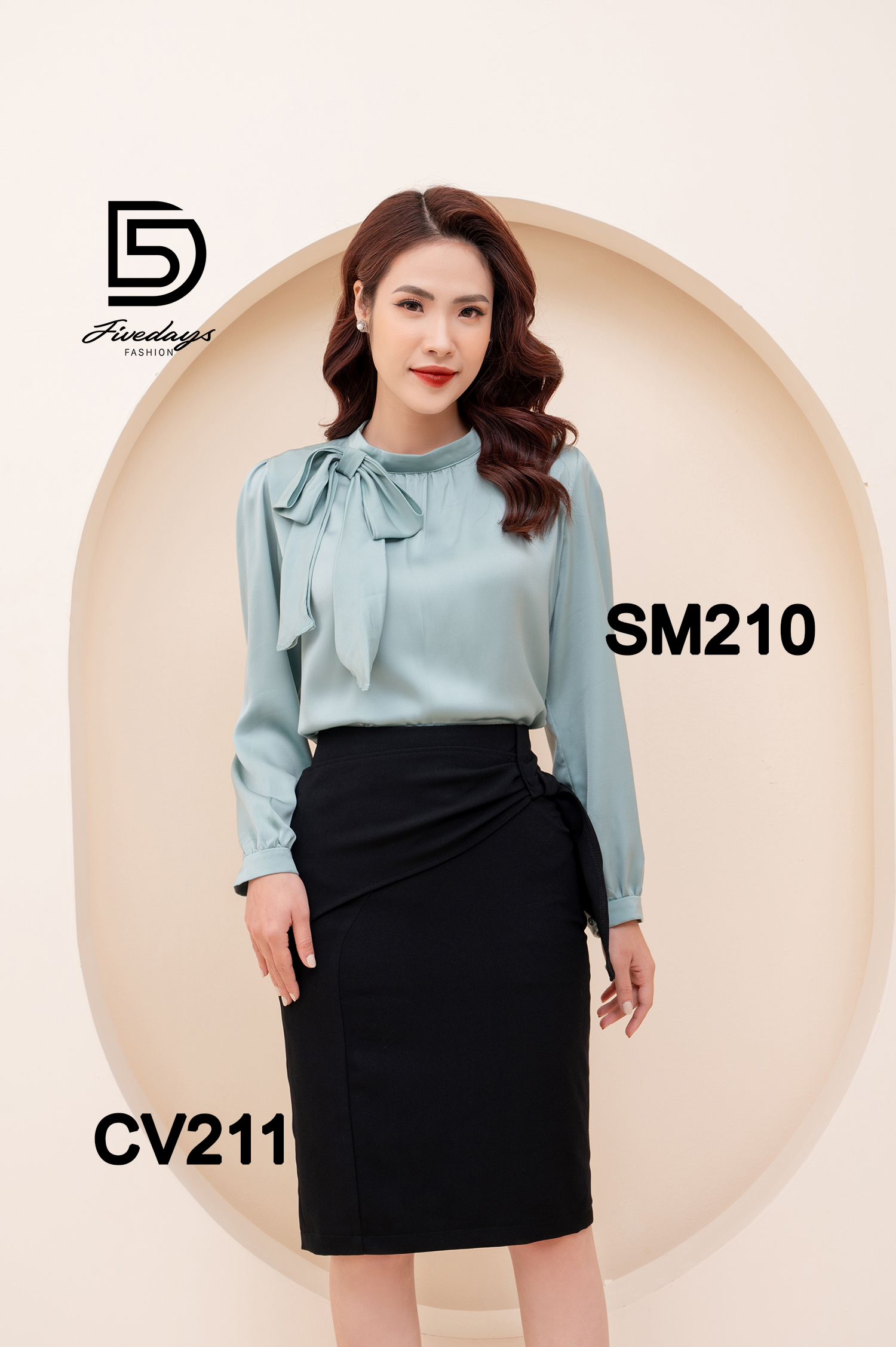 Áo Sơ mi ngọc trai FIVEDAYS