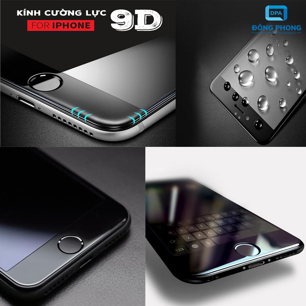 [HCM]Miếng Dán Cường Lực iPhone Full Màn Hình 9D Cao Cấp