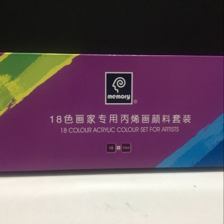 MÀU ACRYLIC DẠNG TUÝP 18 MÀU