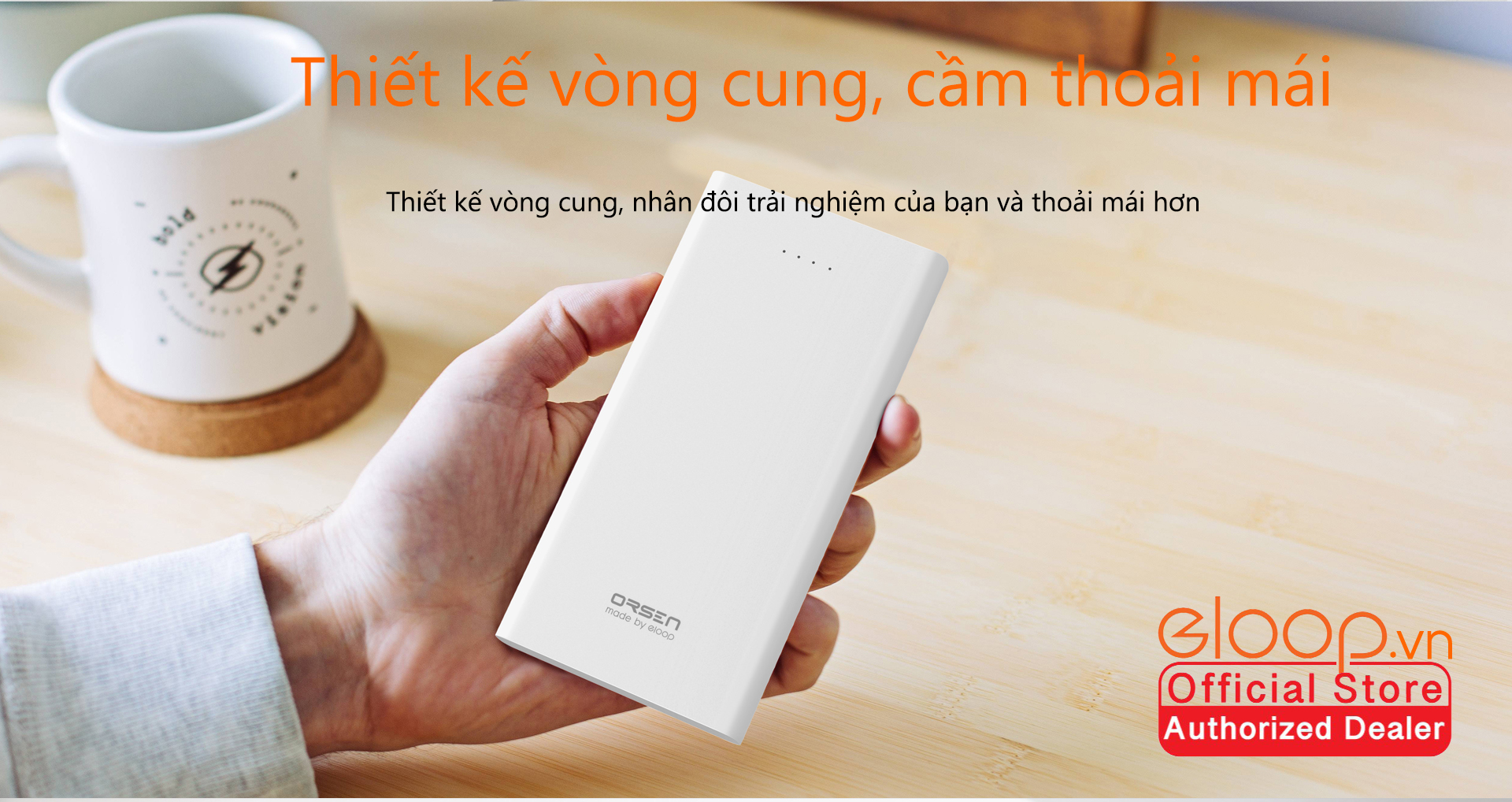Pin Sạc Dự Phòng ELOOP E41 10.000mAh - Hãng Phân Phối Chính Thức