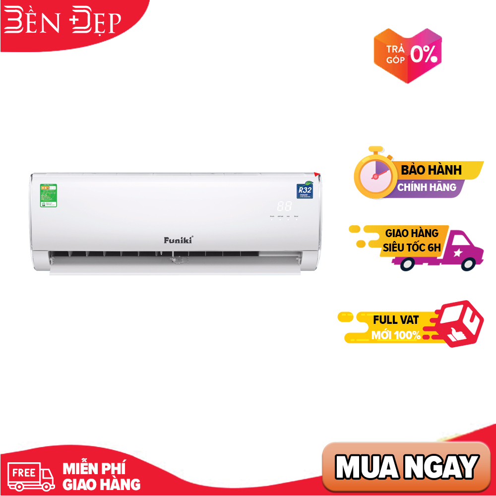 [TRẢ GÓP 0%] Điều hòa Funiki HSC12TMU 1 chiều 12000BTU (Giá áp dụng giao nội thành HN, HCM& các tỉnh liên hệ shop)
