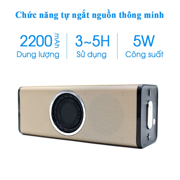 Loa Bluetooth KOLEER H5 [ BH 12 tháng ]