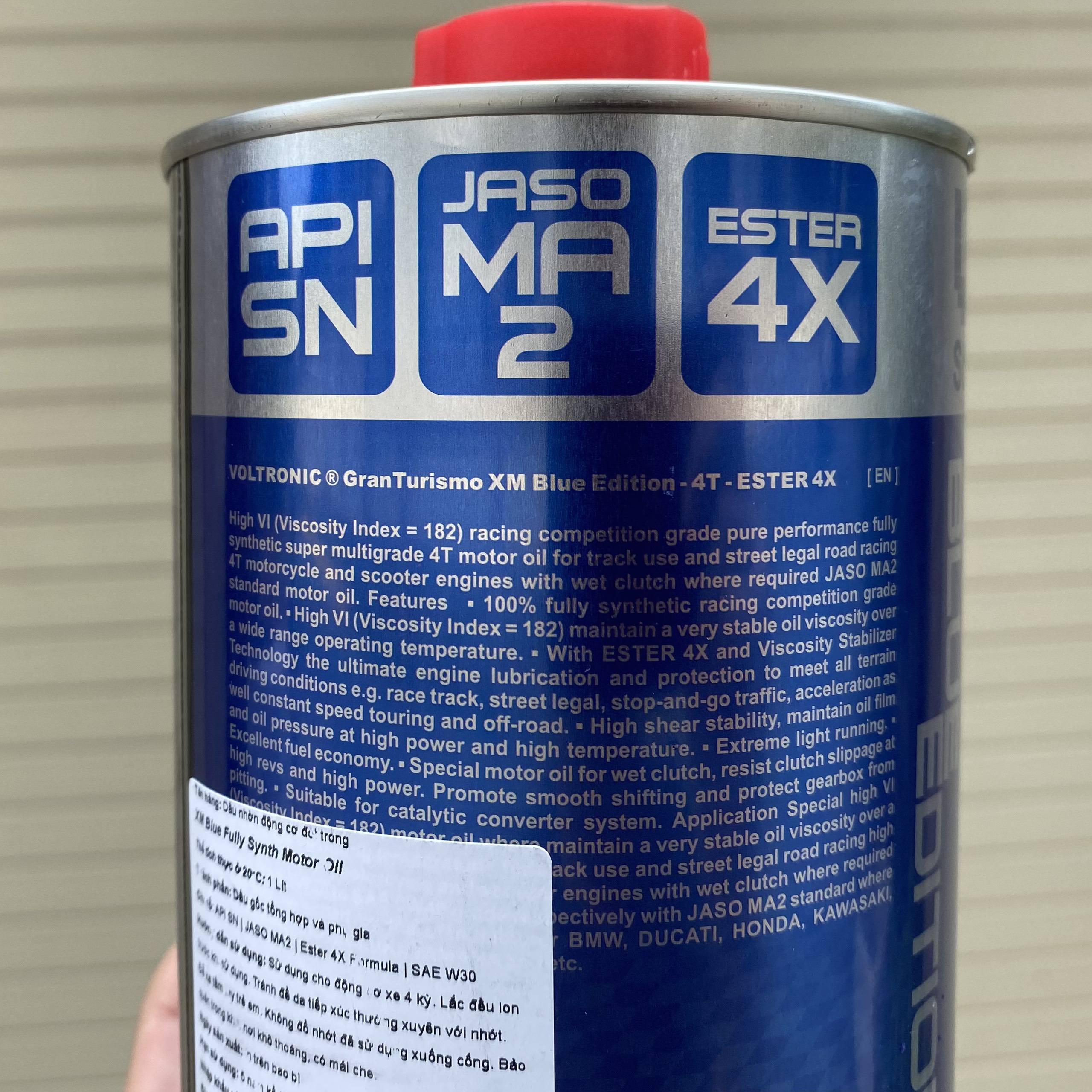 [HCM]Nhớt Voltronic Xm Blue Ester 4X | 1L
