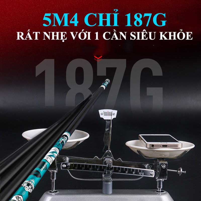 Cần Câu Tay ChuangWei Lăng Thiên Đại Ngư câu đài siêu tải chuyên săn hàng cảm giác mạnh