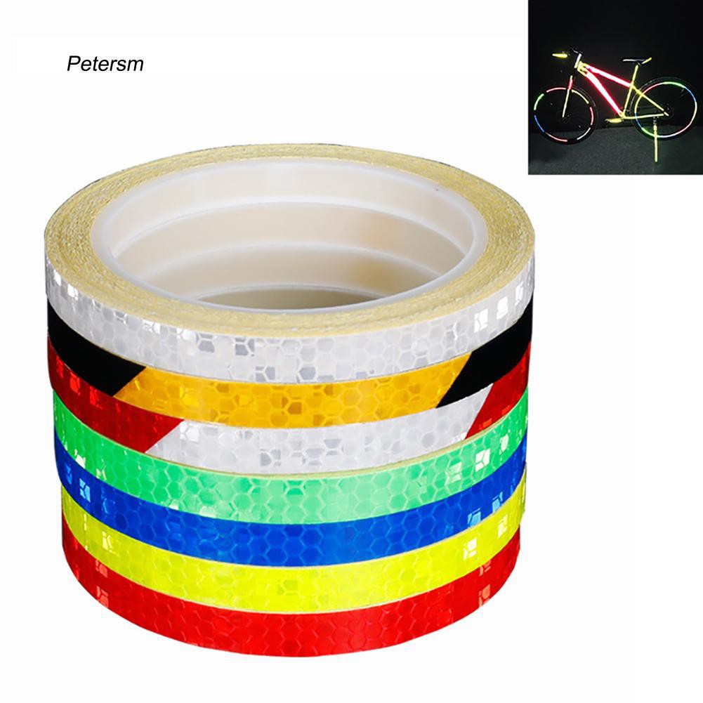 Combo 5 cuộn decal dán vành phản quang cho xe máy, xe đạp