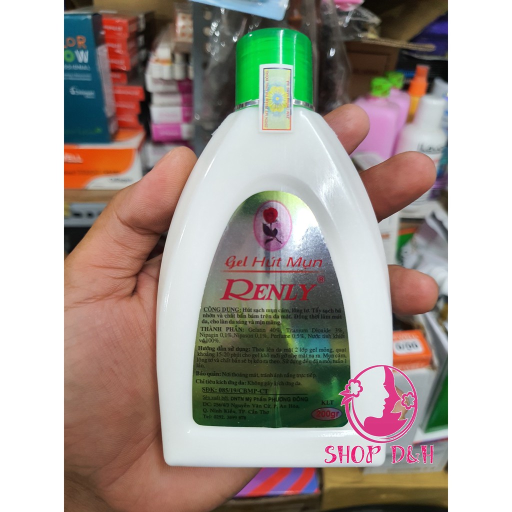 100 miếng giấy + keo lột mụn renly 200g