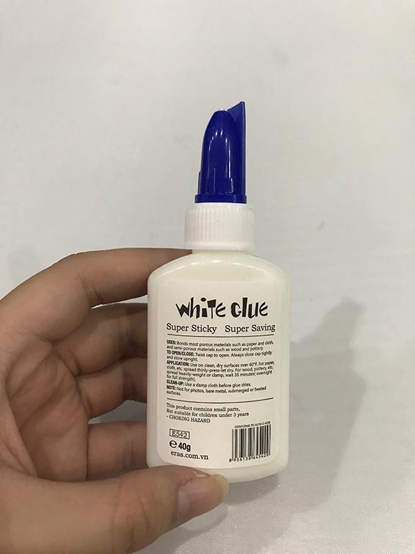 Combo 2 lọ Keo sữa 40g Eras E542