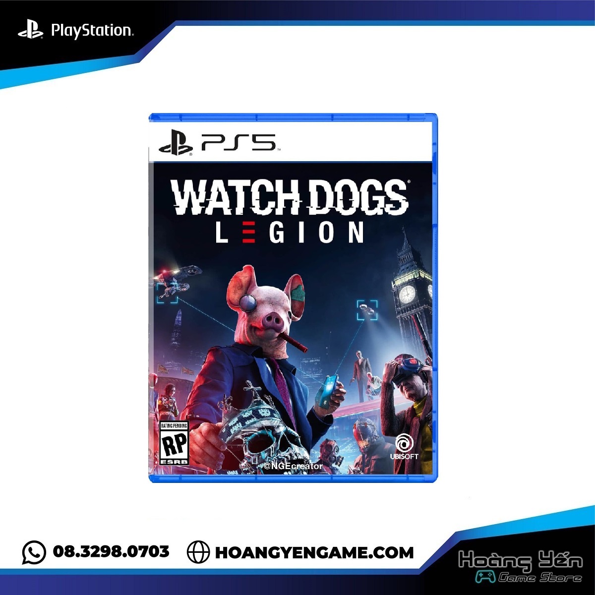 Đĩa game watch dogs legion ps5