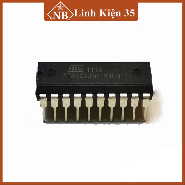 Ic chức năng AT89C2051-24PU DIP20 (1 ic)