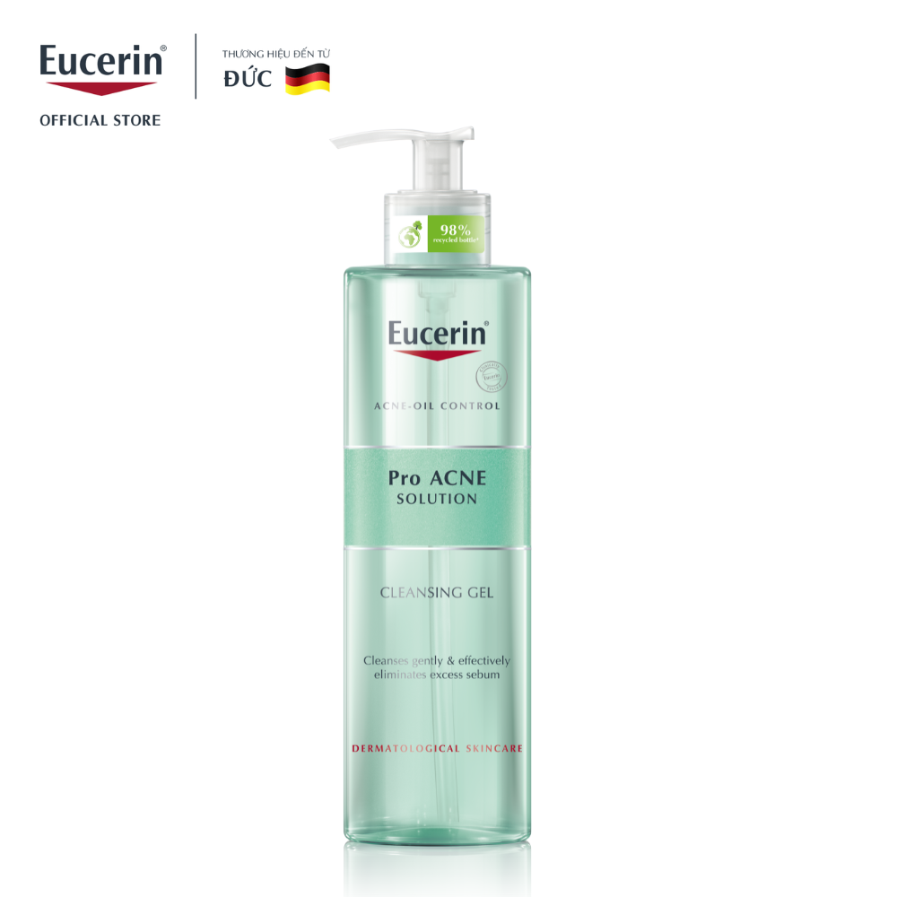 Gel rửa mặt Eucerin® DermoPure Clinical Purifying Cleanser 400ml