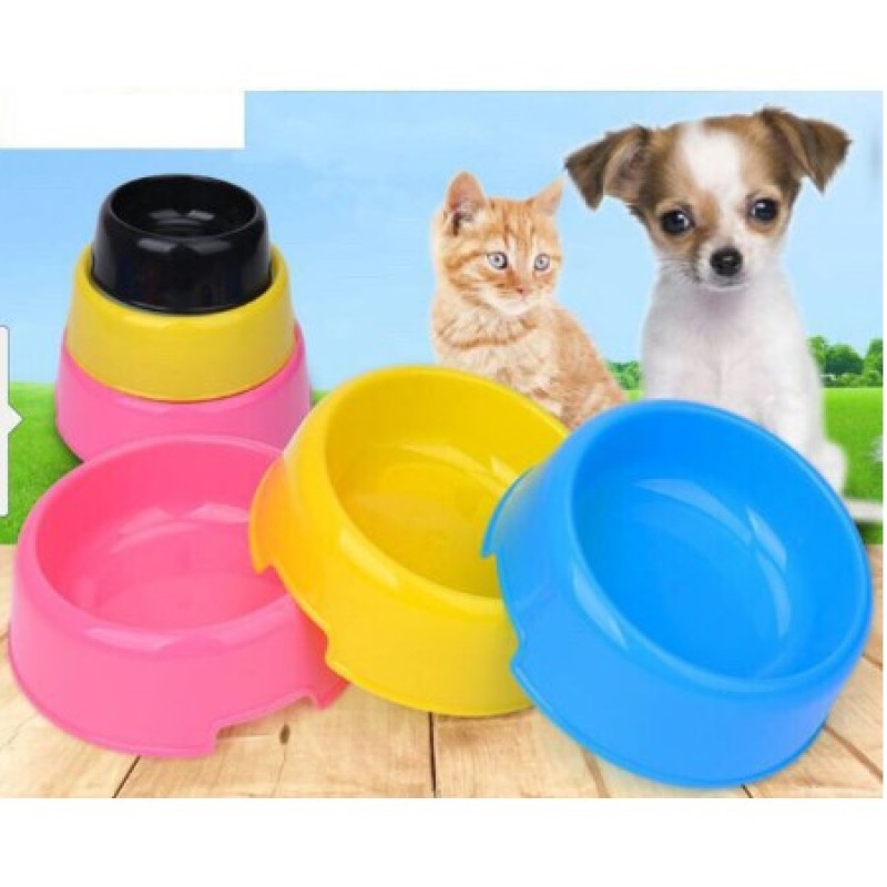 (3 loại)-Bát nhựa chó mèo- Ăn, Uống tự động cấp nước bát ăn chó, bát uống mèo, bát ăn uống thứ cưng