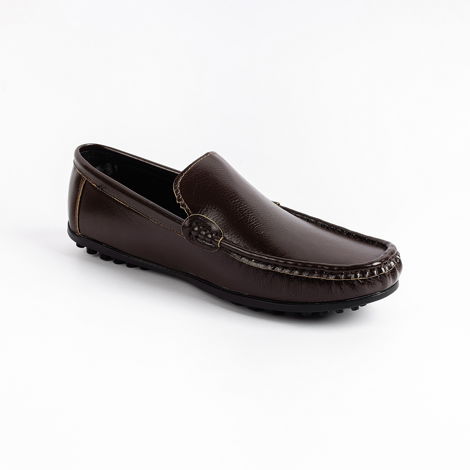 Giày Mọi Nam AROTI Chất Da Đẹp Chống Thấm Nước, Đế Khâu Bền Chắc Dáng Lười Classic, Lịch Lãm, Màu Đen- Đủ size - G624