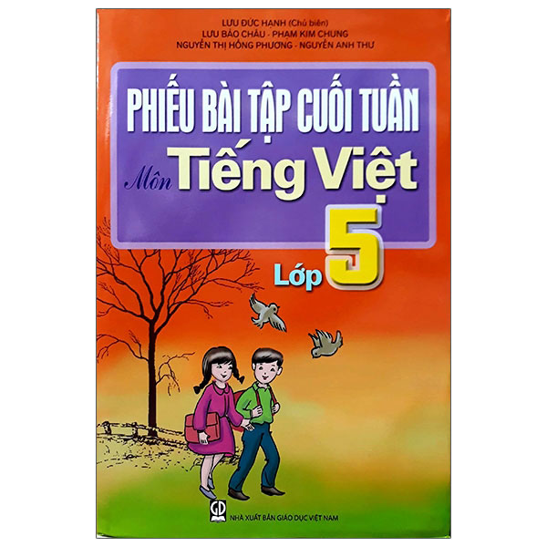 Phiếu bài tập cuối tuần môn tiếng việt lớp 5