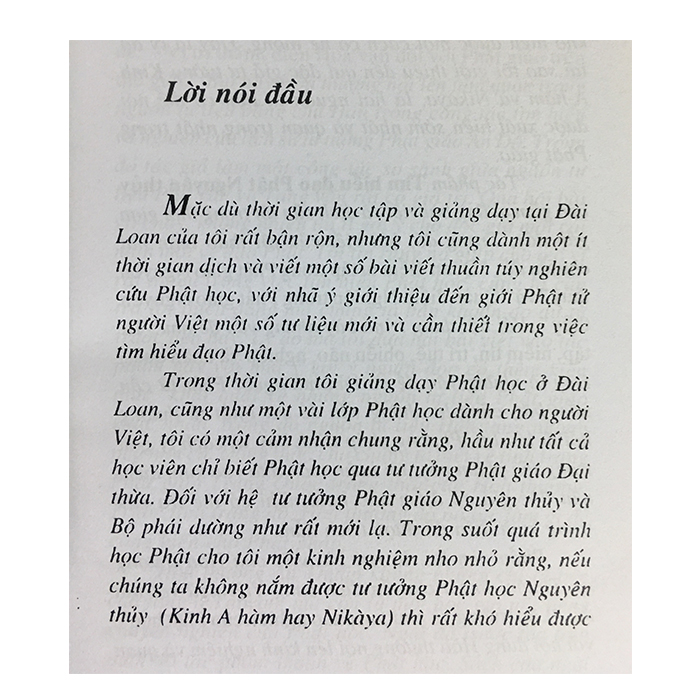 Tìm Hiểu PHẬT GIÁO NGUYÊN THỦY
