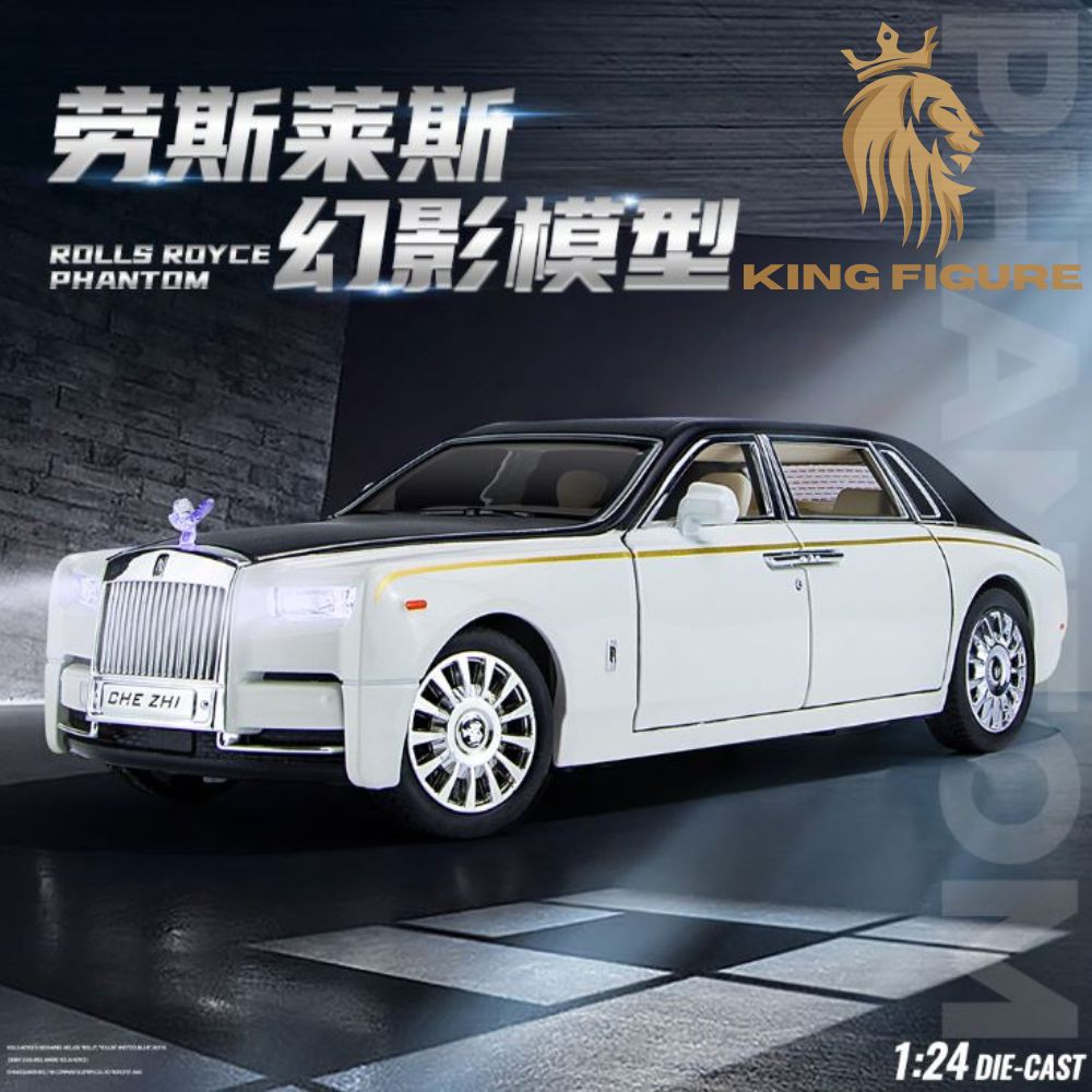 CóboxTặngbiểnsốMô hình Siêu xe RollsRoyce Phantom tỷ lệ 124 King Figure   MixASale