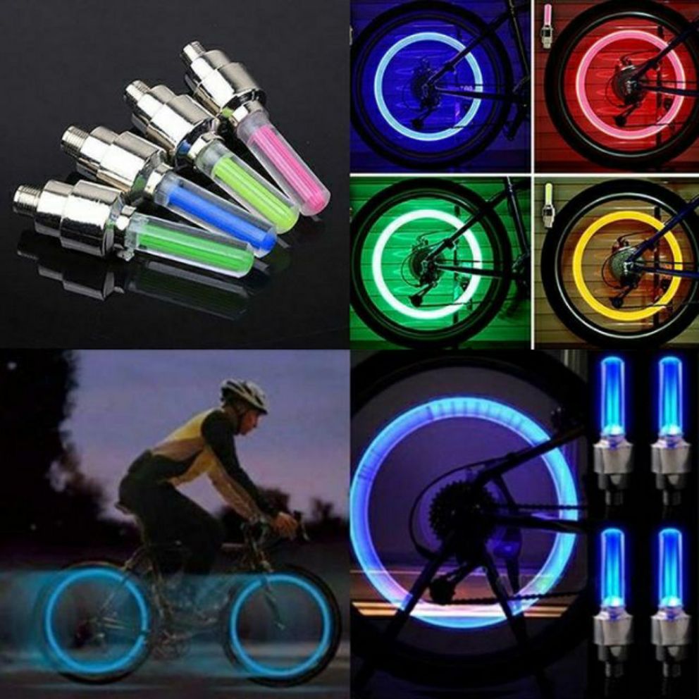 combo 100 đèn led gắn van xe ( 50 cặp)