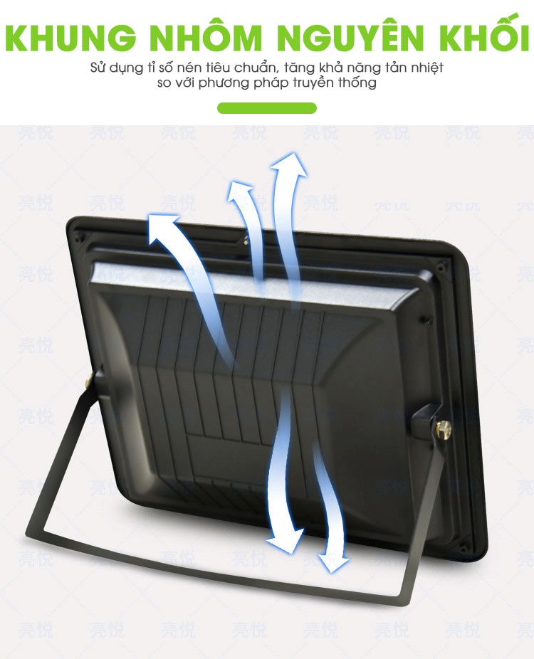 Đèn năng lượng mặt trời  Solar Light 200W CHỐNG CHÓI