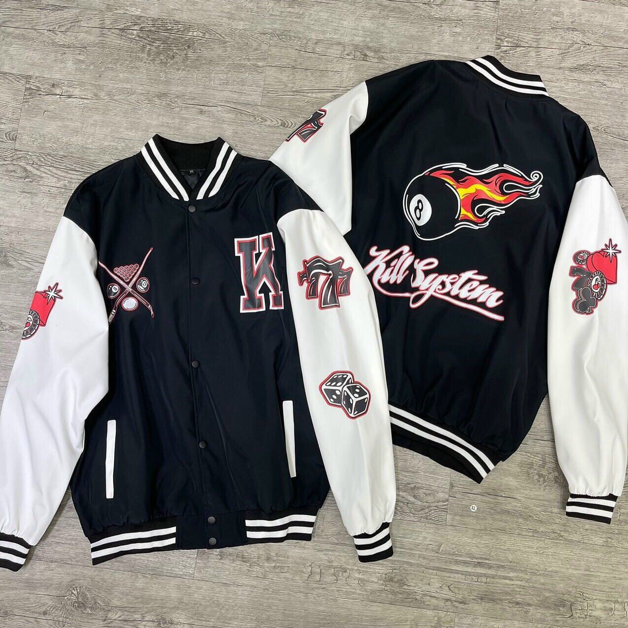 ÁO KHOÁC DÙ BOMBER UNISEX NAM NỮ SIÊU CHẤT