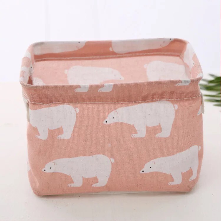 [HCM]Sọt Vải Đựng Đồ Đa Năng Gấp Gọn